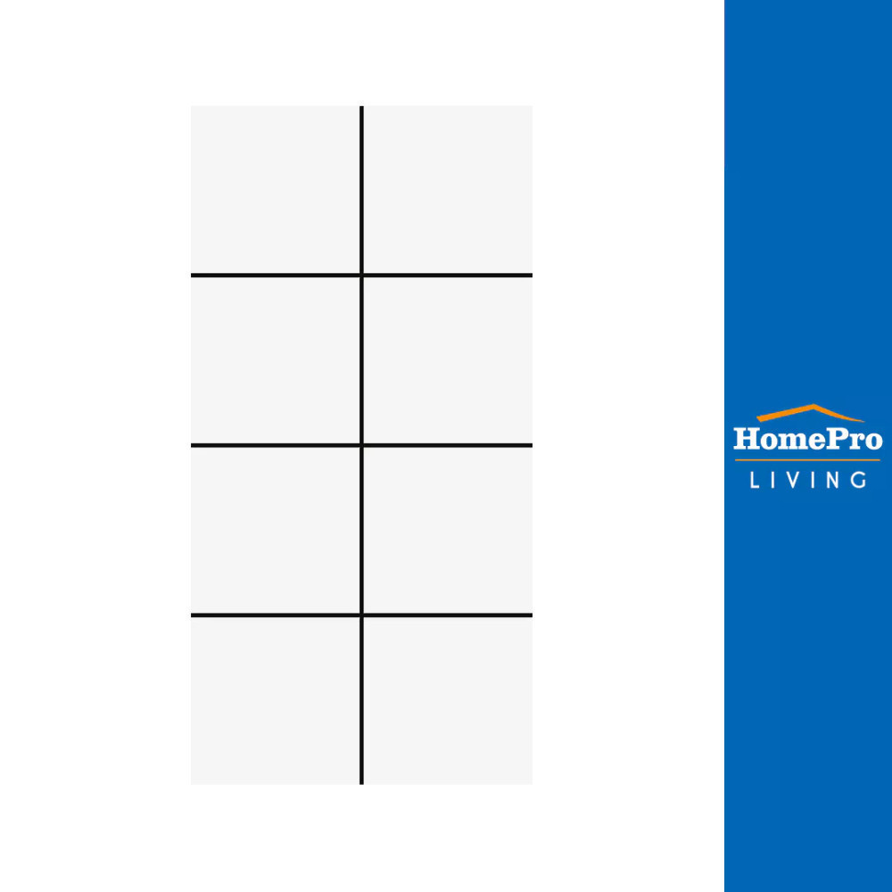DURAGRES กระเบื้องผนัง 8X16 นิ้ว DURAGRES กู๊ดเนส แบล็ค 1M2
