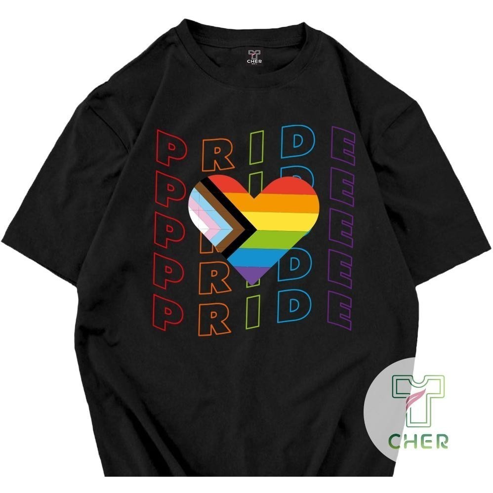NEW ARRIVAL เสื้อยืด PRIDE MONTH LGBTQ+ พร้อมส่ง ผ้าคอตตอน 100% ไม่หดตัว ใส่ได้ทุกเพศ
