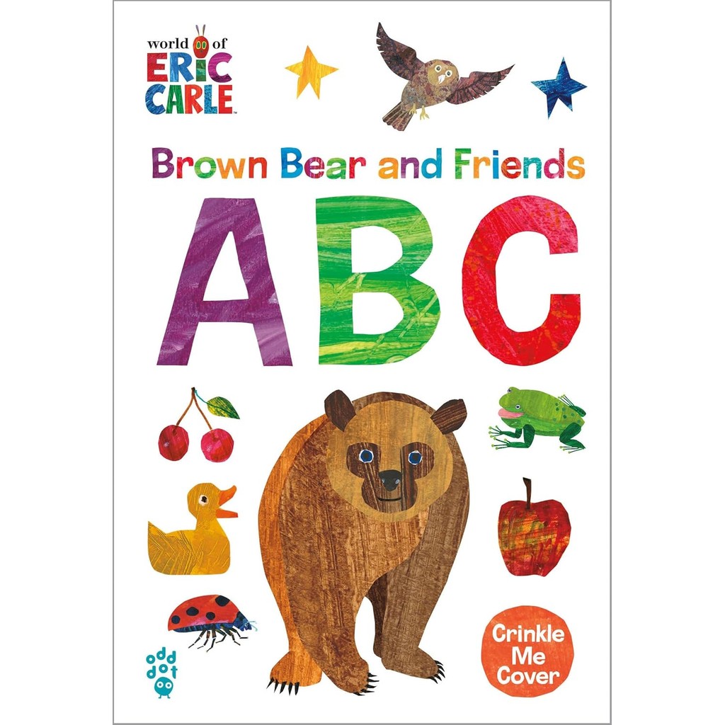 หนังสืออังกฤษใหม่ Brown Bear and Friends ABC (World of Eric Carle) (World of Eric Carle) (Board Book