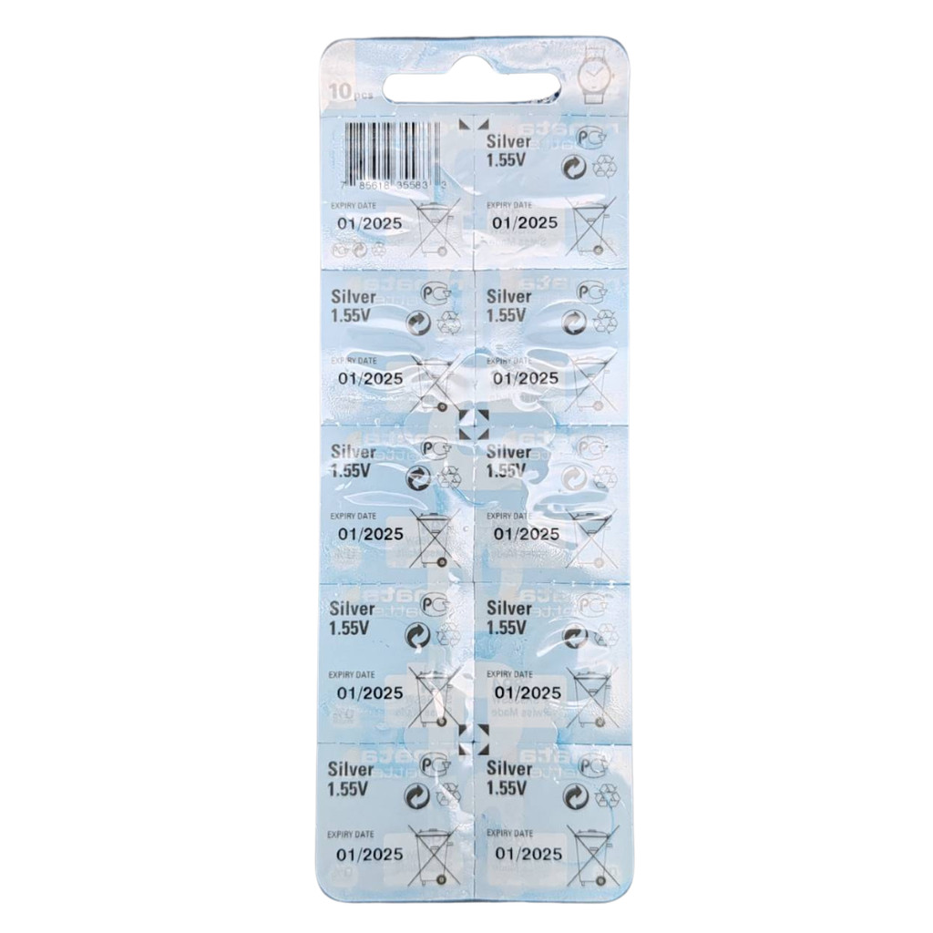 ถ่านกระดุม renata(รีนาต้า) 394 SR936SW  1.55V Swiss Made ของแท้​ แบ่งขายจำนวน 1ก้อน