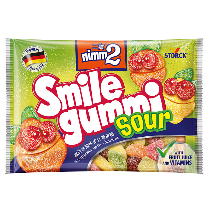 นิมม์ ทู กัมมี่ สไมล์ซาวร์ 90 ก. / NIMM2 Smile Gummi Sour 90 g