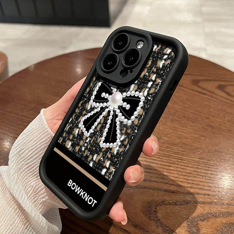 เคสสำหรับ VIVO Y91C Y90 Y1s เคสป้องกันโทรศัพท์รูปโบว์ - รูปที่ 3