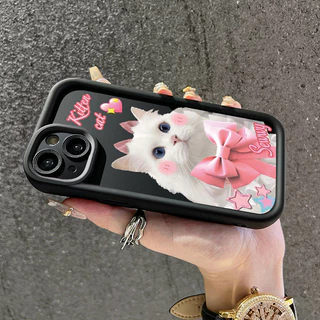 เคสสำหรับ Samsung Galaxy A12 4G A12 5G F12 M12 เคสมือถือลายแมวน่ารัก