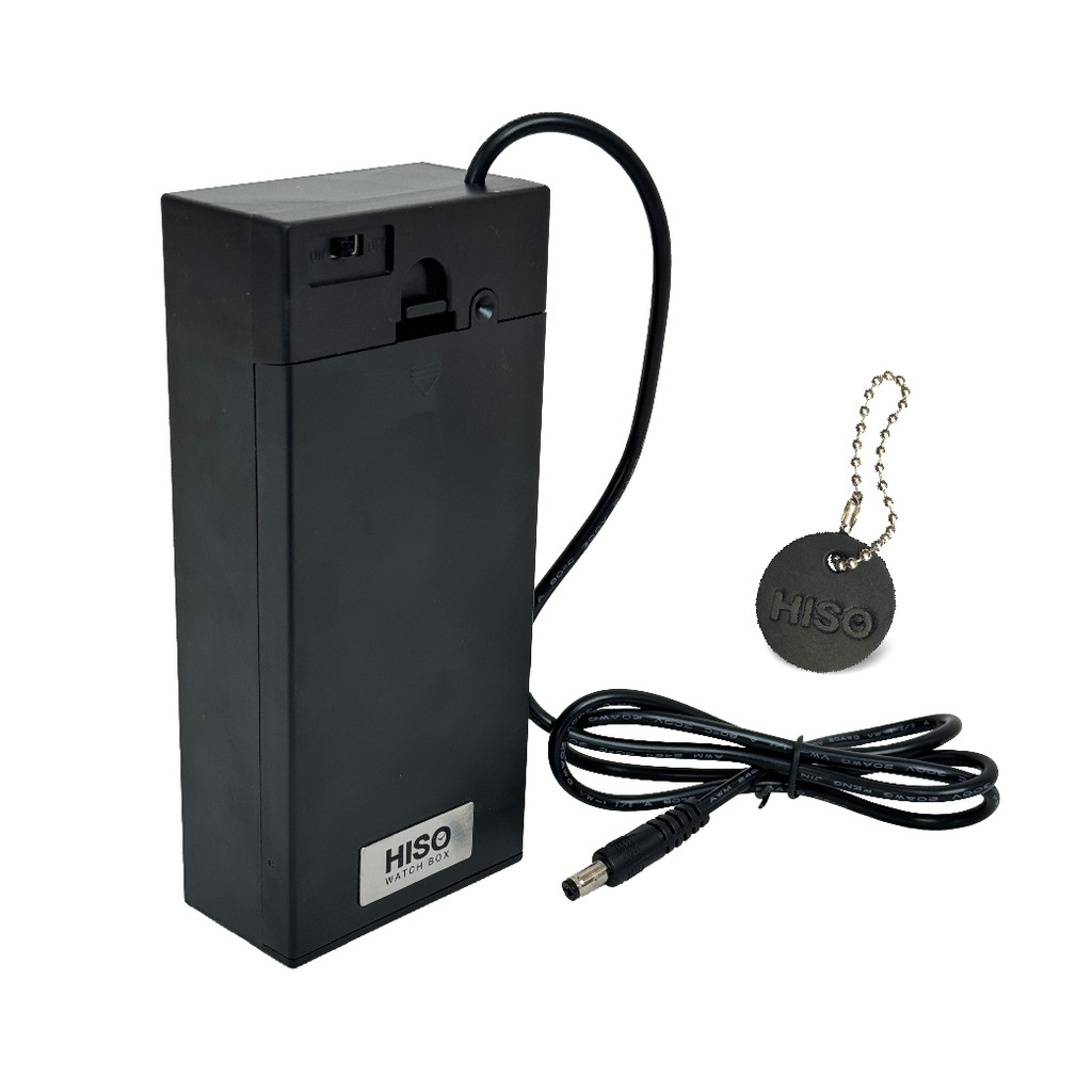 HisoWatchBox กล่องใส่ถ่านเครื่องหมุนนาฬิกา BattBox รุ่น D4