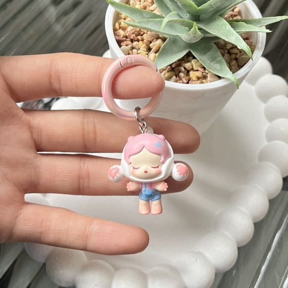POP BEAN(งานแท้) พวงกุญแจจิ๋ว พวงกุญแจไซส์เล็ก สินค้ามาใหม่ มีพร้อมส่งจากไทย