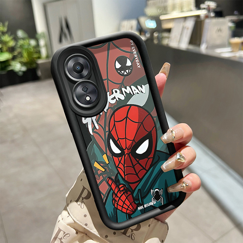 เคสสำหรับ OPPO A58 5G A78 5G A58x 5G A1x 5G A2x 5G เคสสไปเดอร์แมน