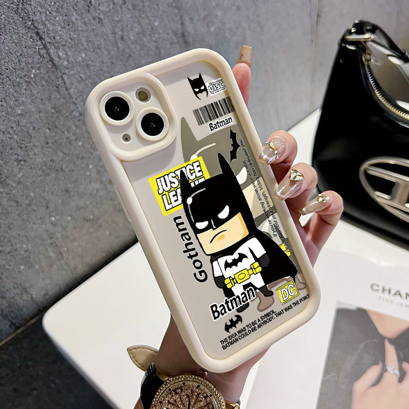เคสสำหรับ OPPO A15 A15s A35 เคสโทรศัพท์แบทแมนซิลิโคนลายการ์ตูนฝาครอบดูดซับแรงกระแทก - รูปที่ 4