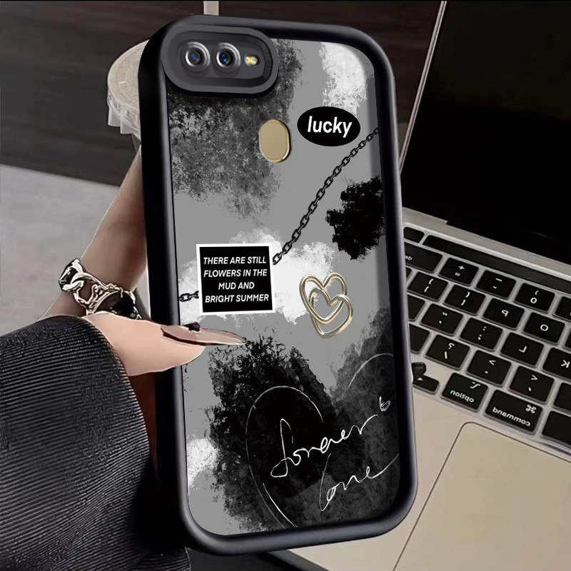 เคสสำหรับ OPPO A7 OPPO A5s OPPO A12 OPPO A12S A11k เคสโทรศัพท์ซิลิโคนแฟชั่นพร้อมเปลือกนุ่มดูดซับแรงกระแทก