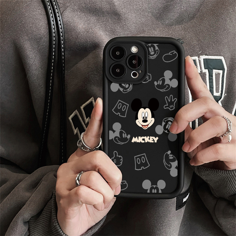 เคสสำหรับ VIVO Y21 Y21s Y21T Y21E Y21A Y21G Y33T Y33s เคสป้องกันซิลิโคนกันตกลายเคสโทรศัพท์มีลายมิกกี้มินนี่ - รูปที่ 5