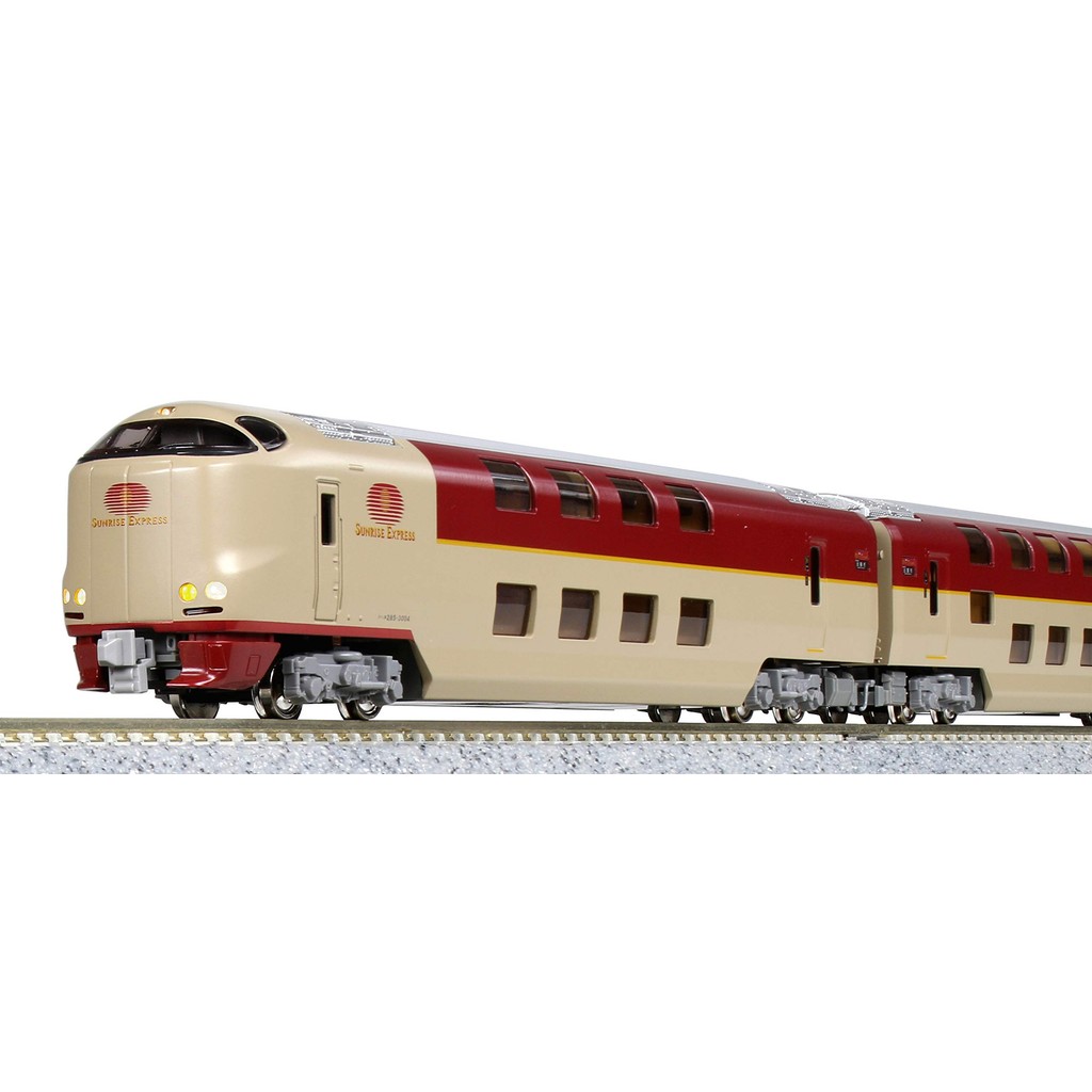 [นำเข้าจากประเทศญี่ปุ่น] KATO N gauge 285 series 3000 series Sunrise Express pantograph ขยายรูปแบบ