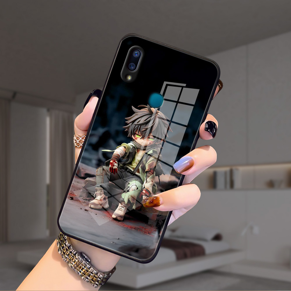 เด็กผู้ชาย เคส กระจก vivo v9 v23/e v21/e v20 pro v19 v15 v11i s1 pro Y20/S/A/T/i Y19 Y17 Y12/S Y15 Y11 Y15S/A h3f2056