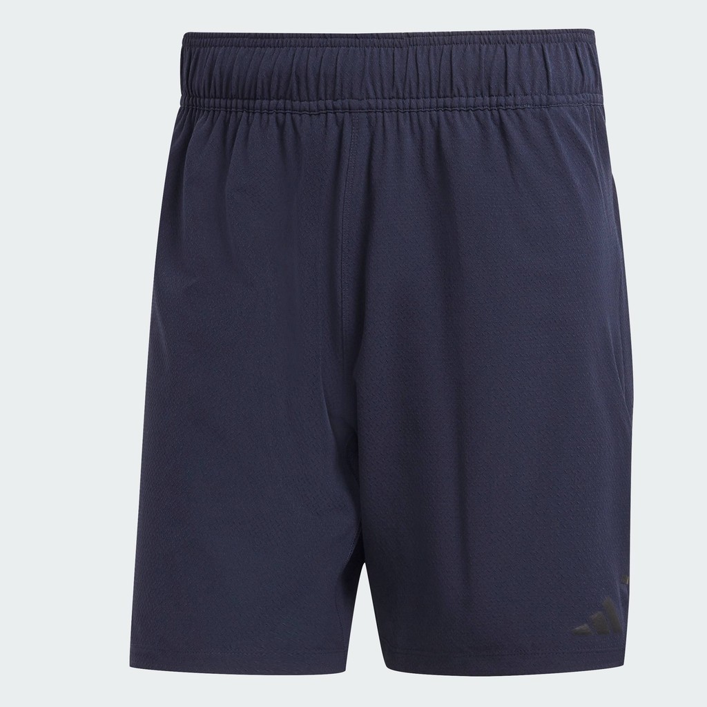 adidas Training Workout Knurling Shorts Men Blue IL1423