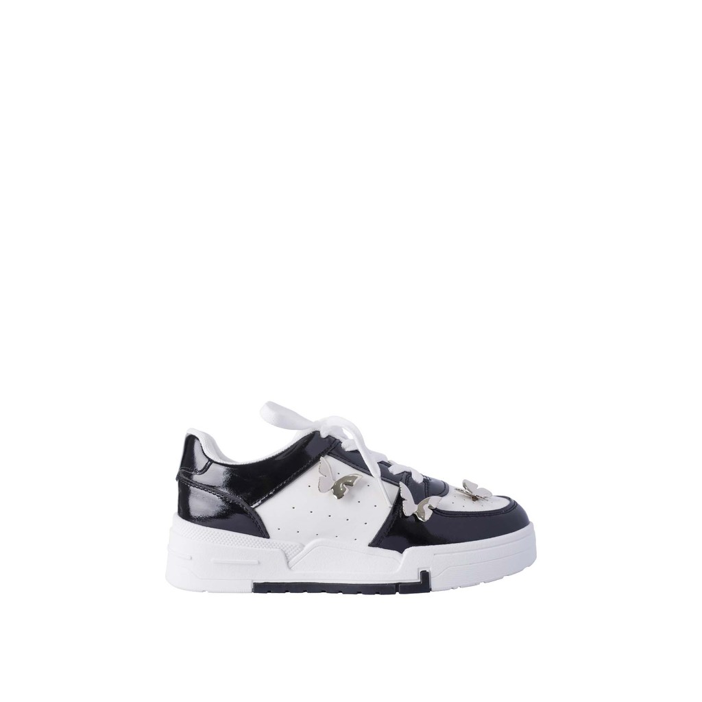 Villains SF SO FLY Platform Lace-Up Sneakers รองเท้าผ้าใบแพลตฟอร์มผู้หญิง ส้นสูง 1.6"