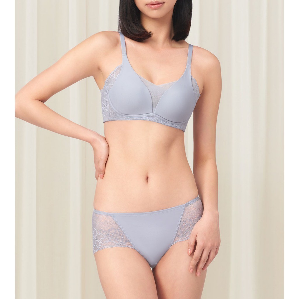 Triumph เสื้อชั้นในไม่มีโครง รุ่น Shape Smart P รหัส 10208657 สีเทาม่วง 00AT — صورة 5