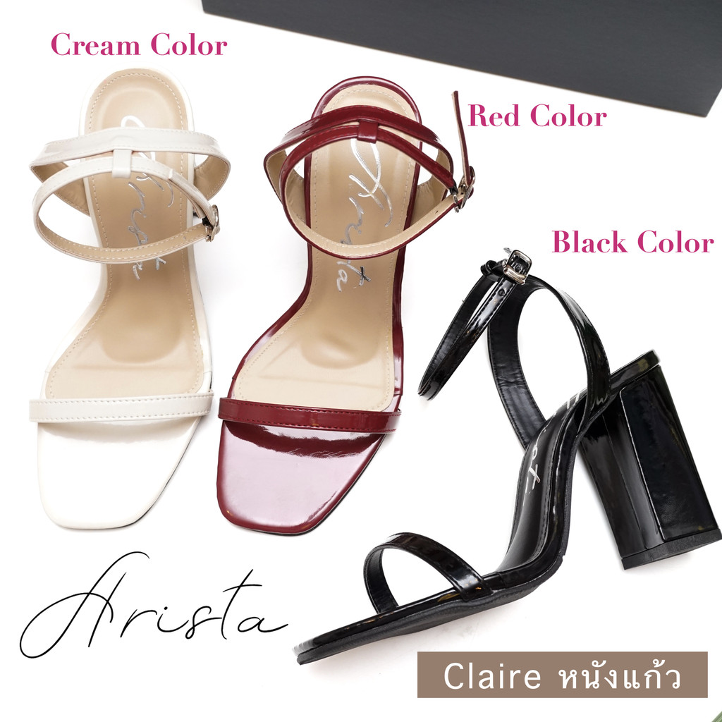 Arista ( 🇹🇭 Ready to ship) รองเท้าผู้หญิง รองเท้าเเฟชั่นผู้หญิง รุ่น Claire  ( ART-015-2 )