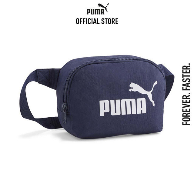 PUMA BASICS - กระเป๋าคาดเอว PUMA Phase Waist Bag สีฟ้า - 07995402
