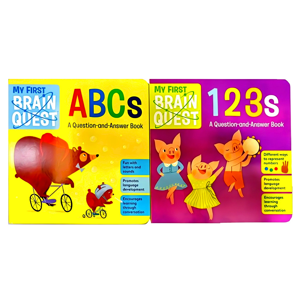 BBW หนังสือ My First Brain Quest 2-Book Set (Abcs/123S) ISBN: 9781523520961