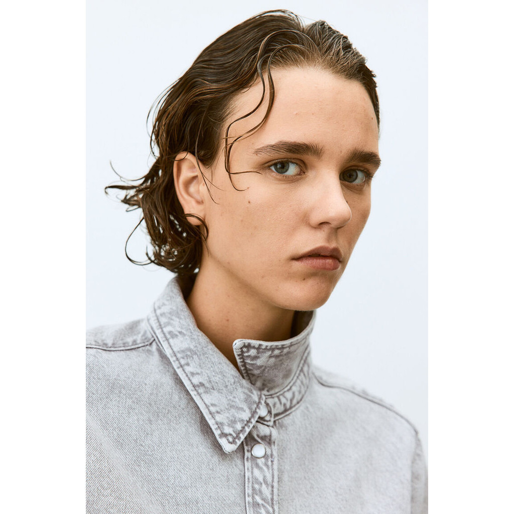 H&M Woman Denim shirt 1243135_1