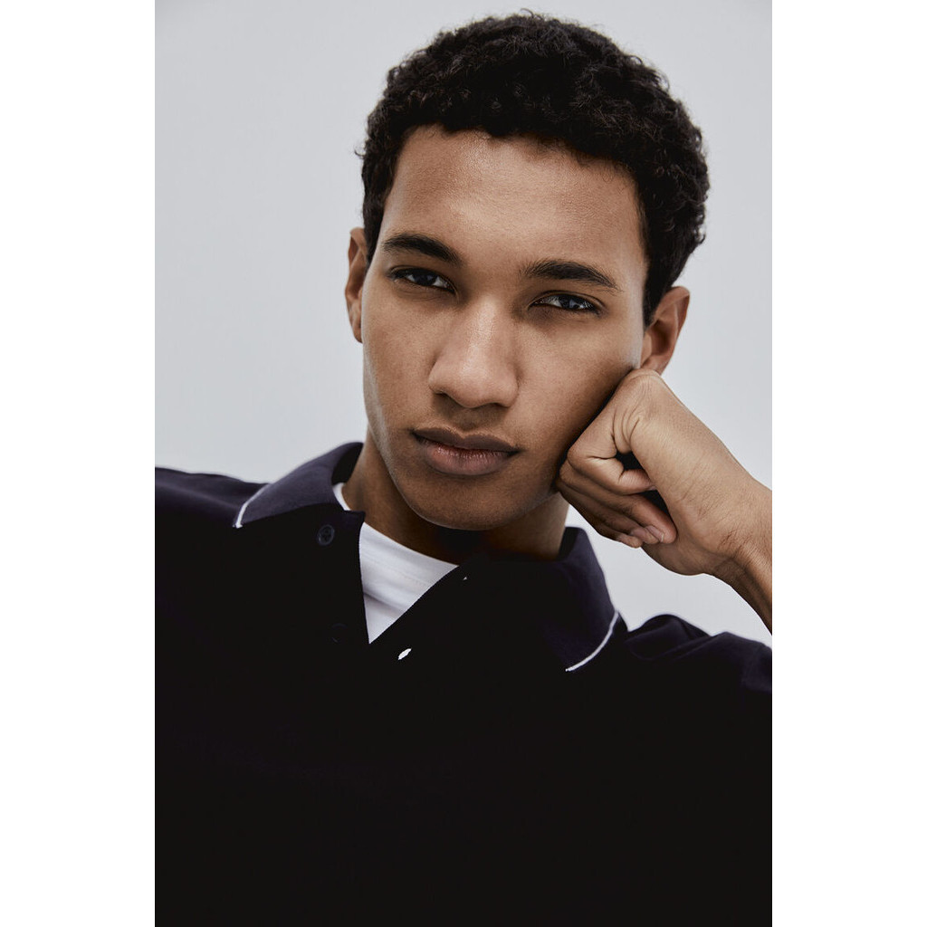 H&M Man Slim Fit Cotton polo shirt 1130226_3