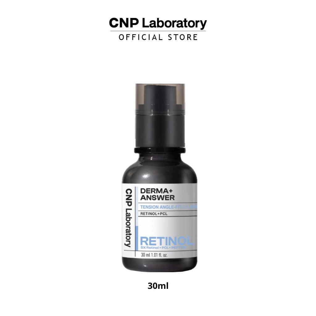 CNP LABORATORY Derma Answer Tension Angle-Fit Retinol Ampule 30ml เรตินอล แอมพูล 30มล. ยกกระชับผิว ฟ