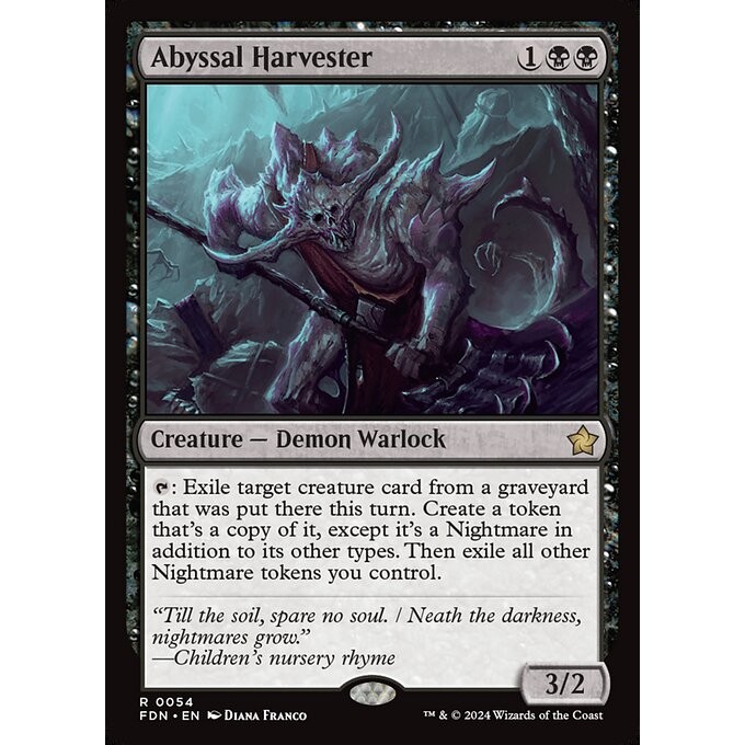 [Foundation] - [FDN] - (R) - [Abyssal Harvester] - [2024]