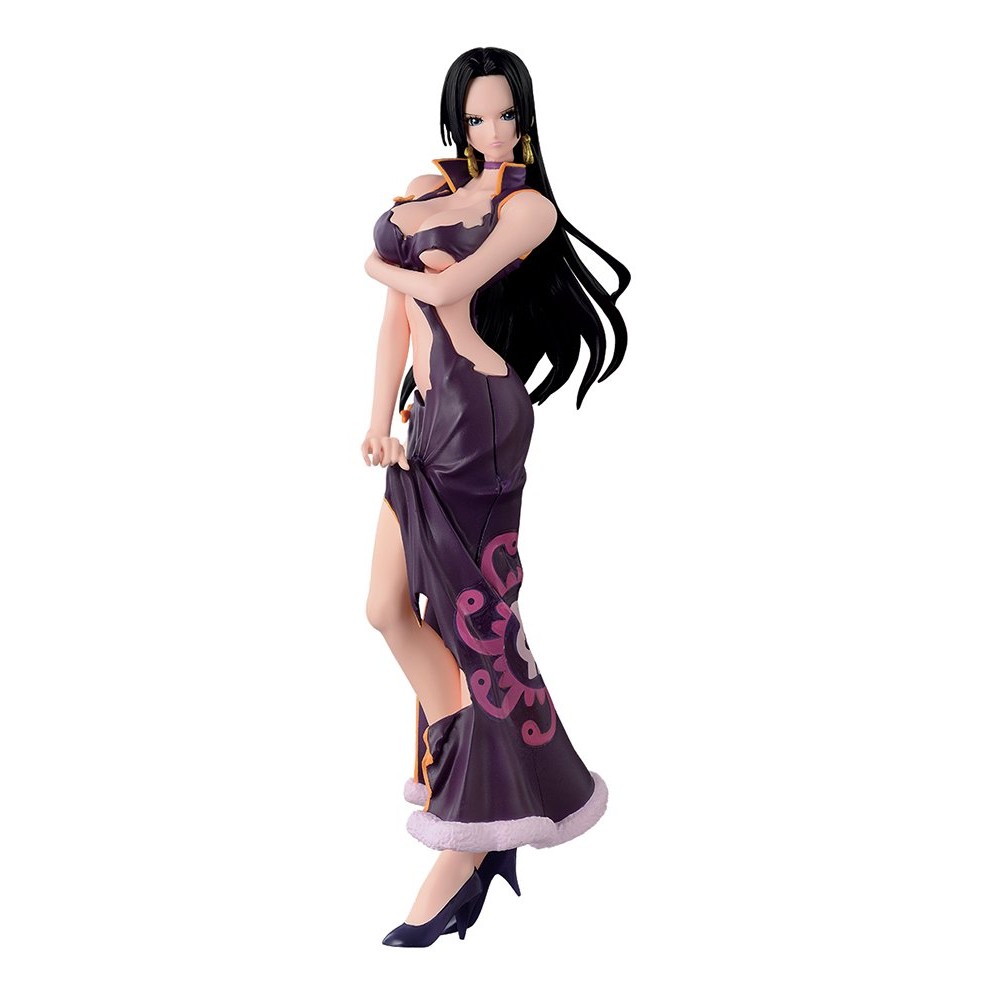 banpresto Boa Hancock Dress สีม่วง (One Piece GLITTER GLAMOURS BOA.HANCOCK CRASH STYLE Boa Hancock A