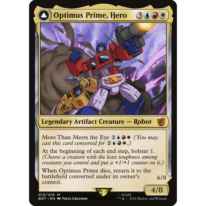 [Transformers] - [BOT] - (M) -[Optimus Prime, Hero // Optimus Prime, Autobot Leader] -  [2022]