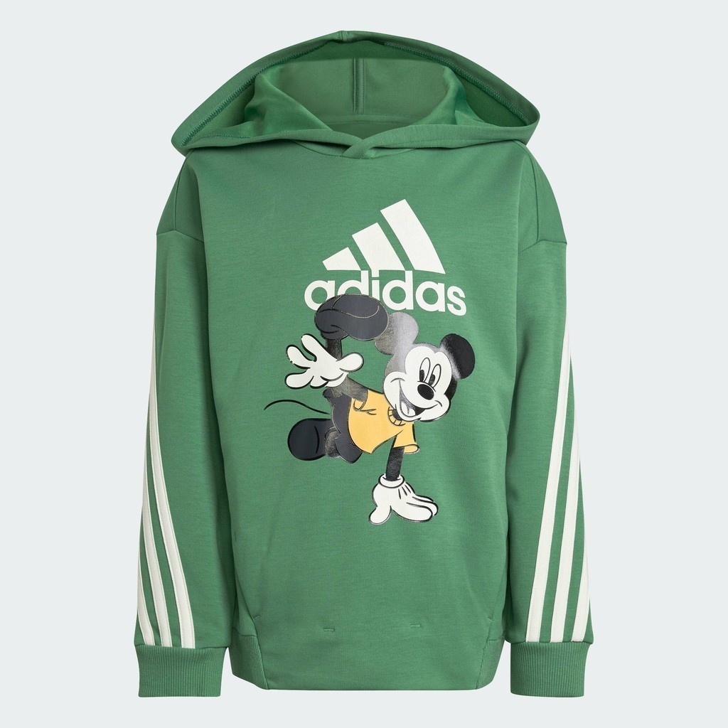 adidas ไลฟ์สไตล์ สเวตเตอร์ Disney Mickey Mouse เด็ก สีเขียว IW0672