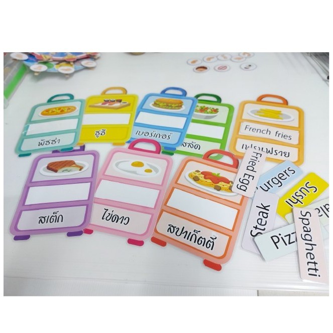 สื่อตัวติดตีนตุ๊กแก Pinto Foods