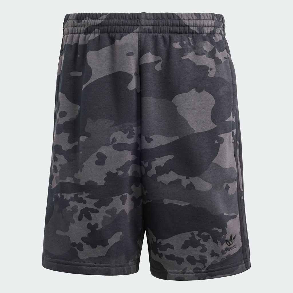adidas ไลฟ์สไตล์ กางเกงขาสั้นลายพราง ผู้ชาย สีดำ IS2941