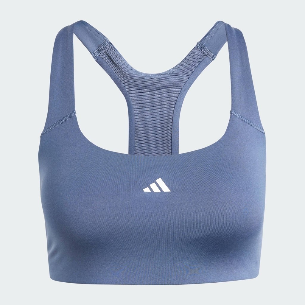 adidas Training Powerimpact Training Medium-Support Bra Women Blue IT6618