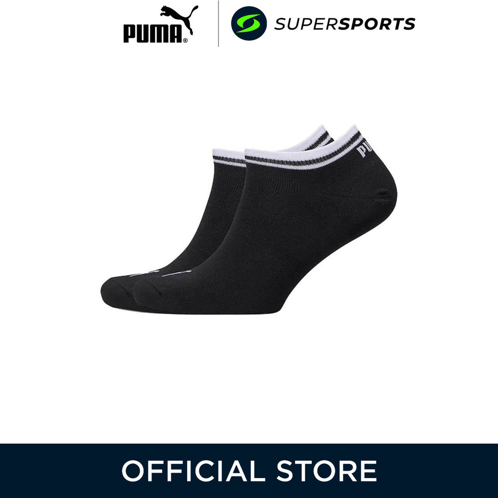 PUMA Big Logo 93853801 Sneaker ถุงเท้าผู้ใหญ่ (แพ็ค 2 คู่)