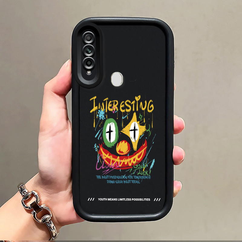 เคสสำหรับ OPPO A31 2020 A8 เคสซิลิโคนนิ่มกันแดดป้องกันปลอกเคสโทรศัพท์แสนสร้างสรรค์ใหม่