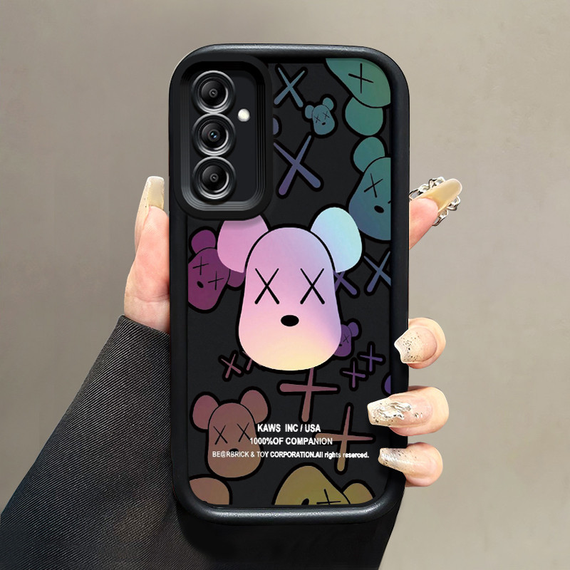 เคสสำหรับ Samsung Galaxy A14 4G A14 5G เคสนิ่มซิลิโคนเคสโทรศัพท์มีลายหมีทันสมัยกันกระแทก