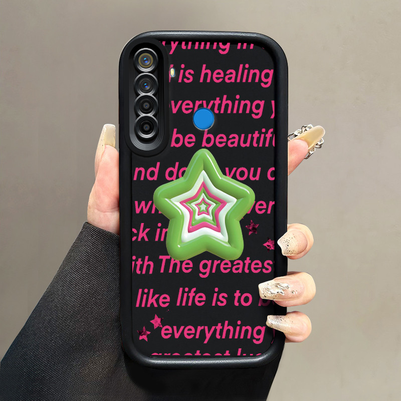 เคสสำหรับ Realme 5 5i 5s 6i C3 C3i Narzo 10 Narzo 10A Narzo 20A เคสป้องกันการกระแทกซิลิโคนกรอบมือถือส่วนบุคคลใหม่