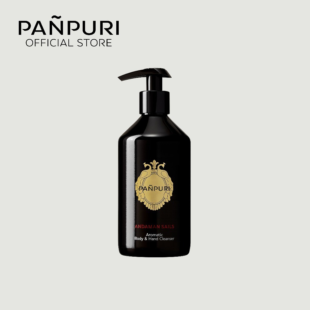 PANPURI Aromatic Body & Hand Cleanser 330 ml ปัญญ์ปุริ ผลิตภัณฑ์ทำความสะอาดร่างกาย และ มือ 330 มล มีให้เลือก 8 กลิ่น