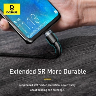 Baseus สายชาร์จ USB to Lightning 1.5A l 2A l 2.4A รุ่น cafule Cable
