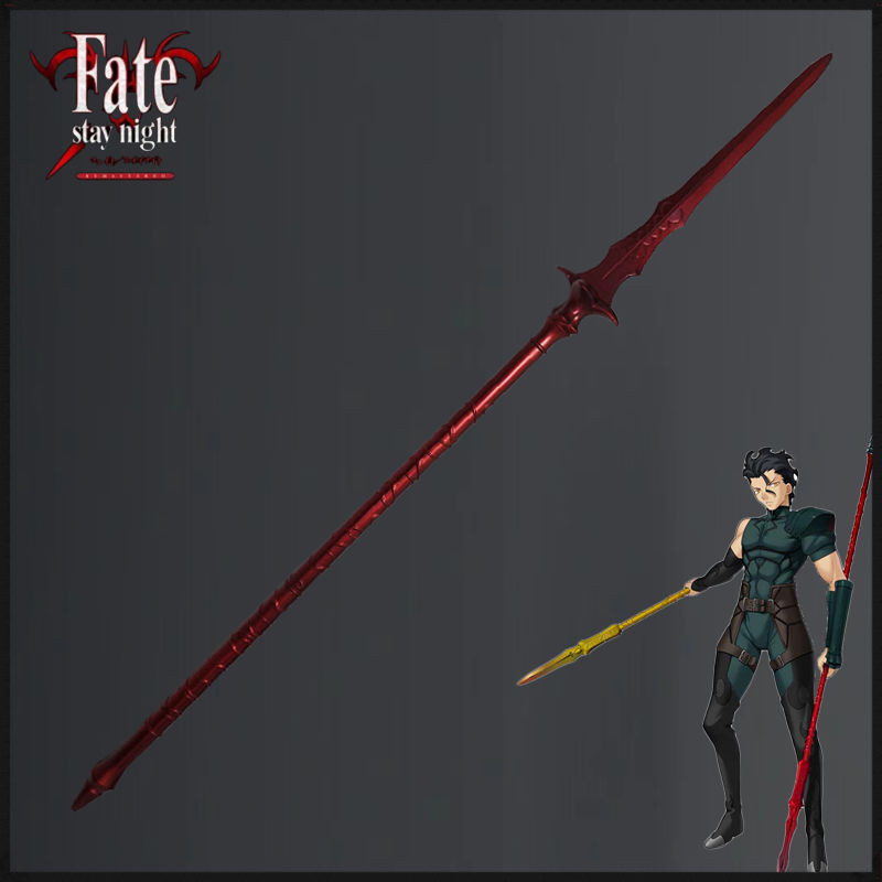ดาบซามูไร Cosplay Fate/stay night Scáthach Gae Bolg ดาบคาตานะ โตเกียวรีเวนเจอร์ โมเดลดาบพิฆาตอสูรของแท้ คืนแห่งโชคชะตา
