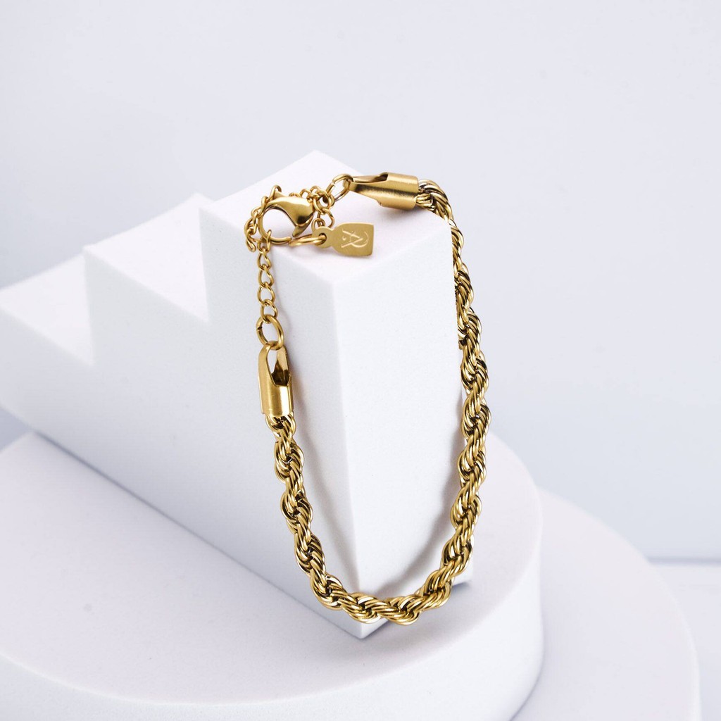 Valichain - Vivianne Rope Chain Bracelet (5mm) - รูปที่ 4