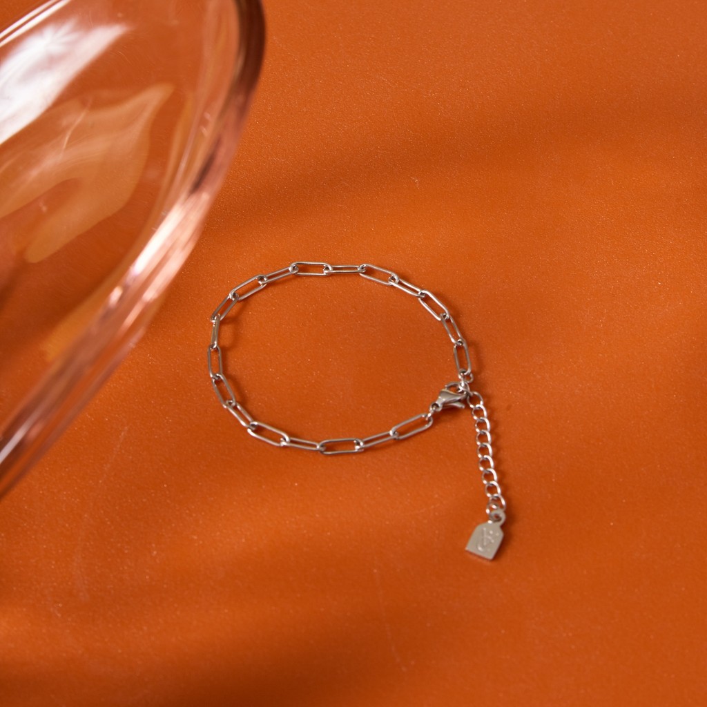 Valichain - Vic Chain Link Bracelet (White Gold)