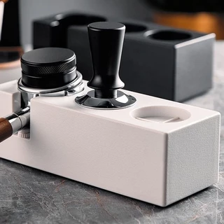 ที่วางแทมเปอร์ 3 in 1 3 ช่อง แท่นวางก้านชงกาแฟ แบบพลาสติก ABS Tamper Base Holder