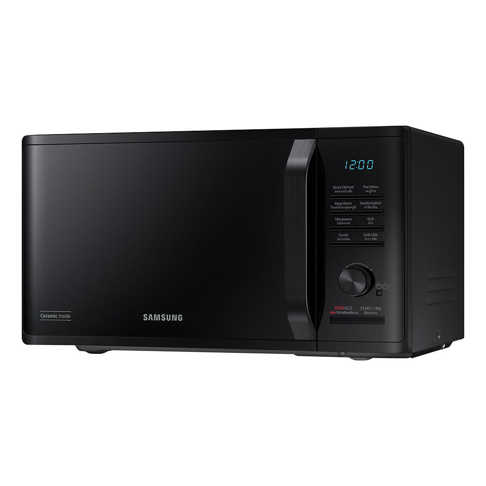 [จัดส่งฟรี] SAMSUNG เตาอบไมโครเวฟ อุ่นและย่าง MG23K3515AK, 23 ลิตร