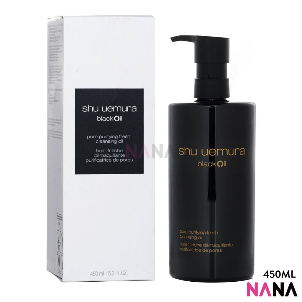 SHU UEMURA BlackOil Pore Purifying Fresh Cleansing Oil 450ml