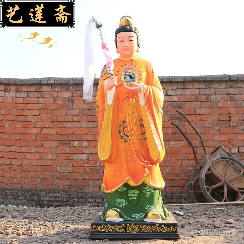 12นิ้ว16รูปปั้นของพระมารดาเก่าของ Lishan ใช้ในบ้านของประดับตกแต่งพระพุทธรูปเรซินของพระมารดาเก่าของ L