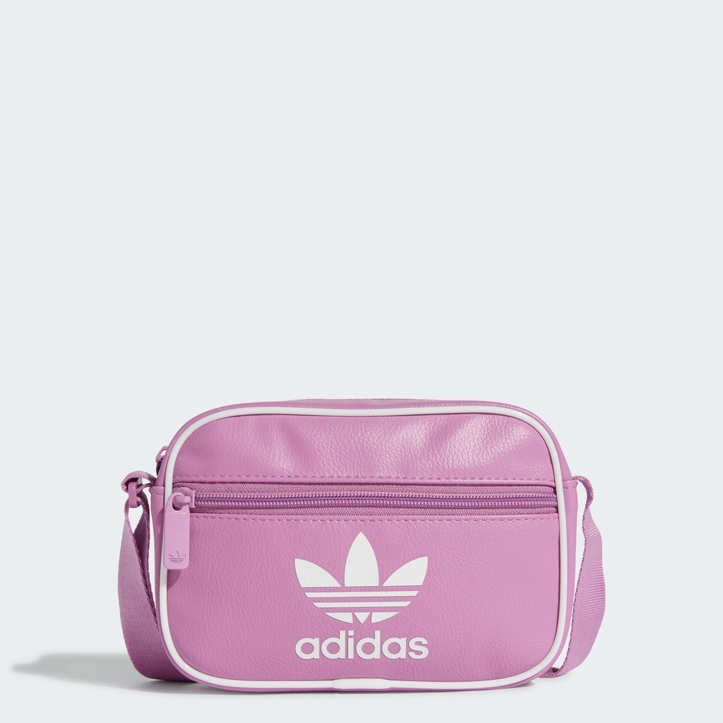 adidas ไลฟ์สไตล์ กระเป๋าสะพายข้างขนาดเล็ก Adicolor Classic Unisex สีม่วง IX7486
