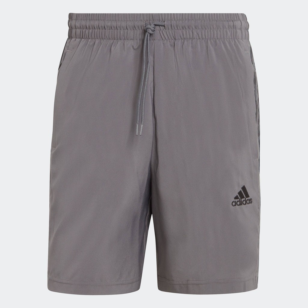 adidas ไลฟ์สไตล์ กางเกงขาสั้น AEROREADY Essentials Chelsea 3-Stripes ผู้ชาย สีเทา IC1494