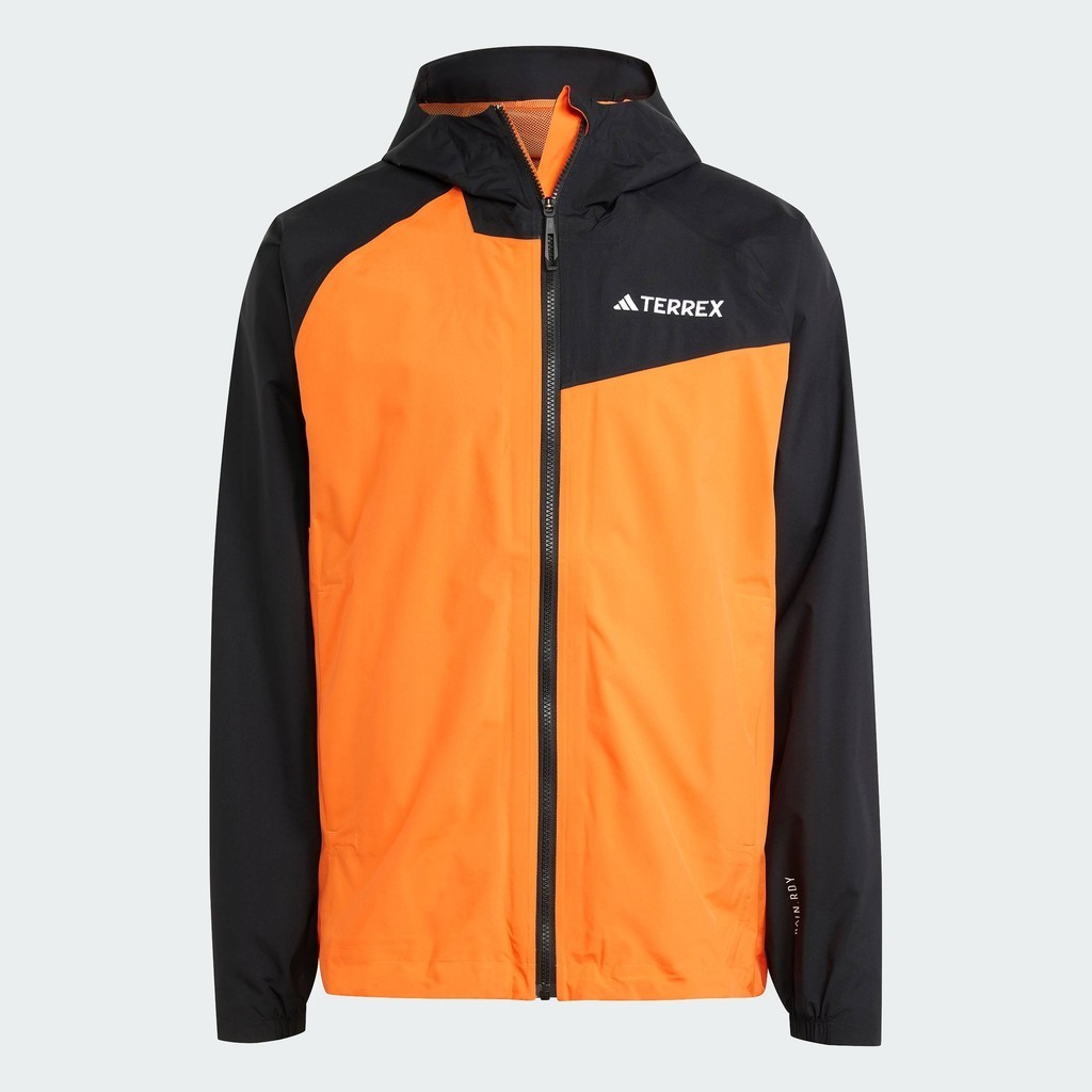 adidas Hiking เสื้อแจ็คเก็ต Terrex Multi 2L RAIN.RDY ผู้ชาย สีส้ม IW8883