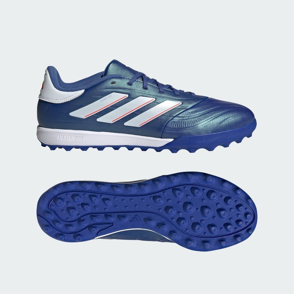 adidas ฟุตบอล รองเท้าฟุตบอล Copa Pure II.2 Turf Unisex สีน้ำเงิน IE4904