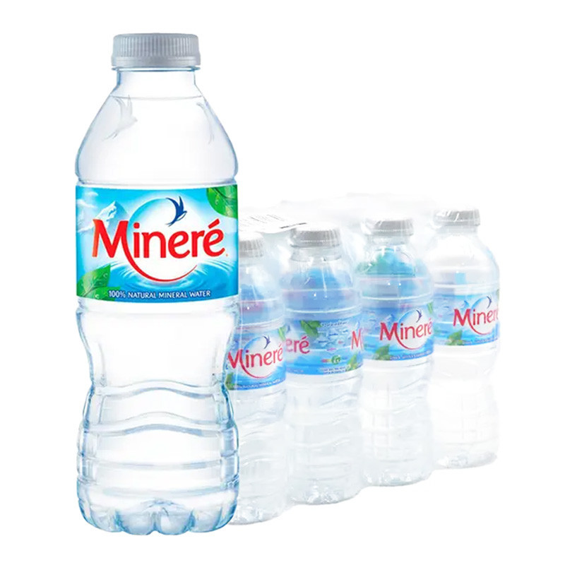 มิเนเร่ น้ำแร่ธรรมชาติ 330 มล. 12 ขวด MINERE Drinking Water 330 ml 12 pcs