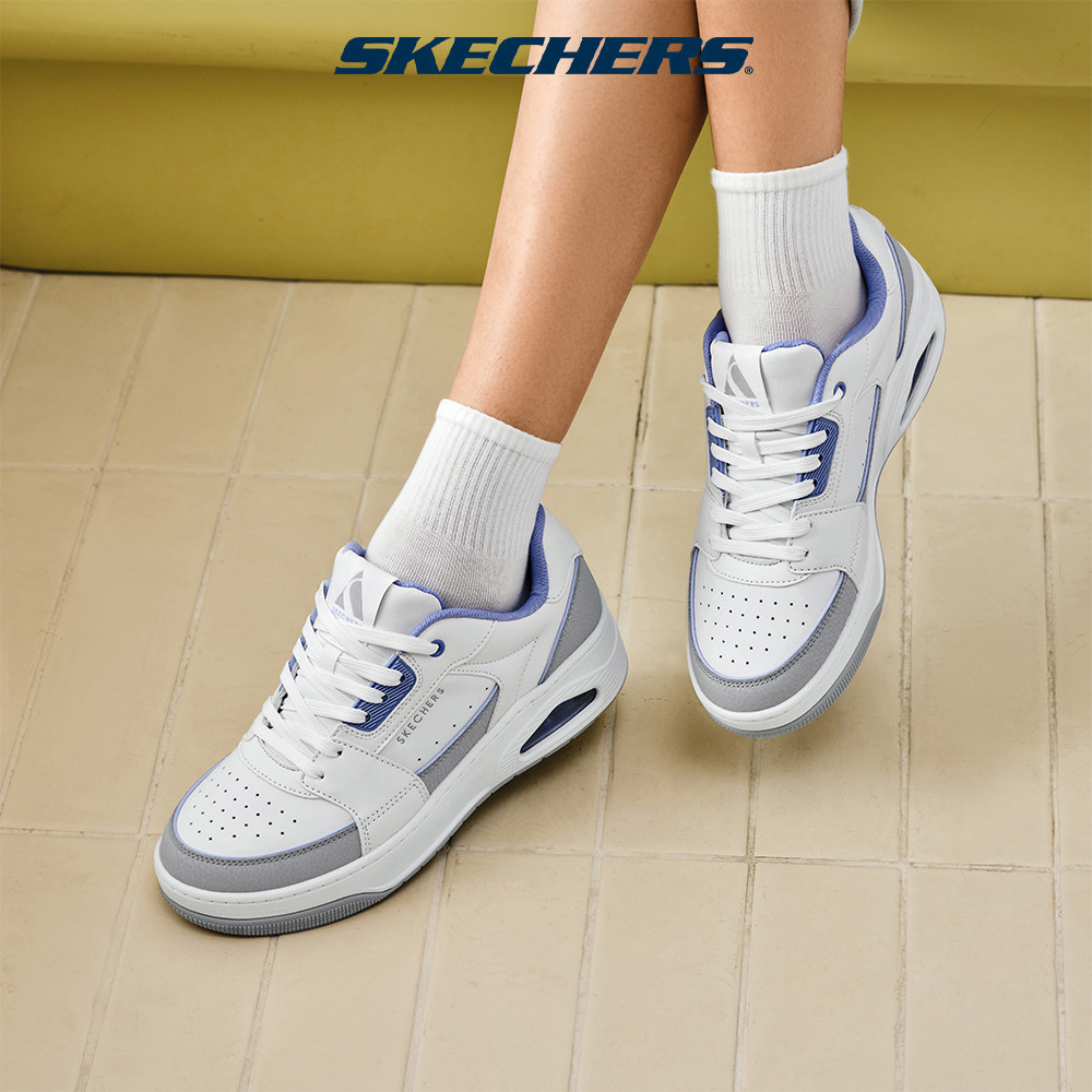 Skechers สเก็ตเชอร์ส รองเท้า ผู้หญิง Street Uno Court Shoes - 177710-WLV